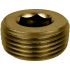 Пробка DIN 906 NPT   1/2"  